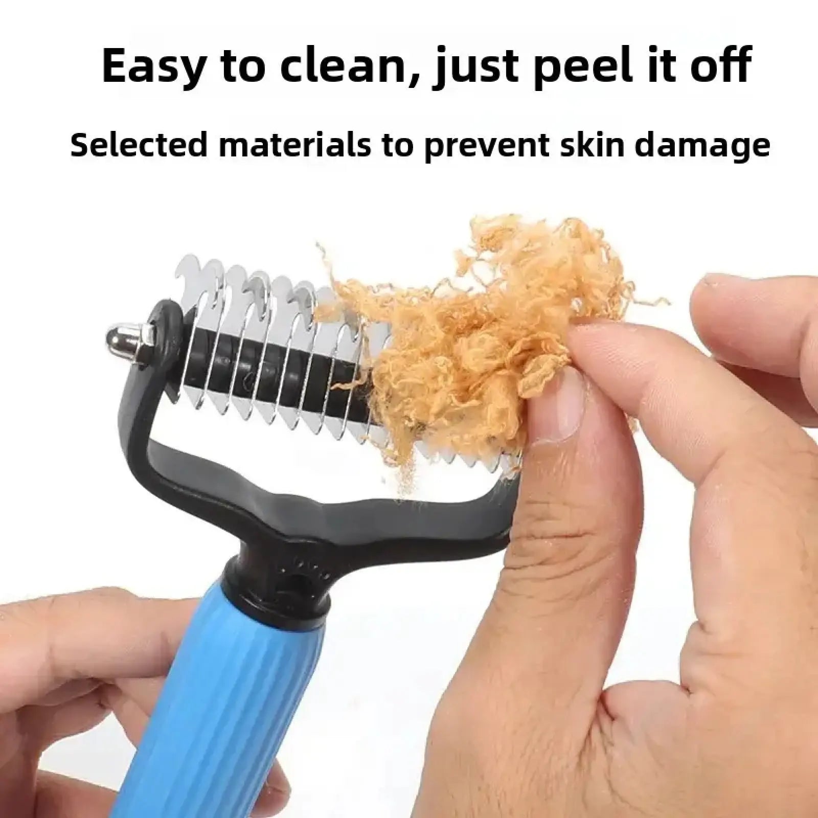 Transform Your Dog's Grooming Routine with Our Professional Double-Sided Stainless Steel Detangling Comb - The Ultimate Tool for Shedding and Matted Hair Management!